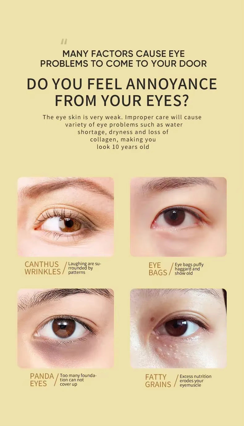 Gold Eye Mask Moisturizing Eyes Mask