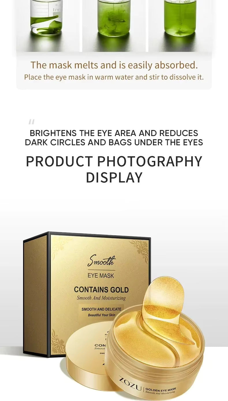 Gold Eye Mask Moisturizing Eyes Mask